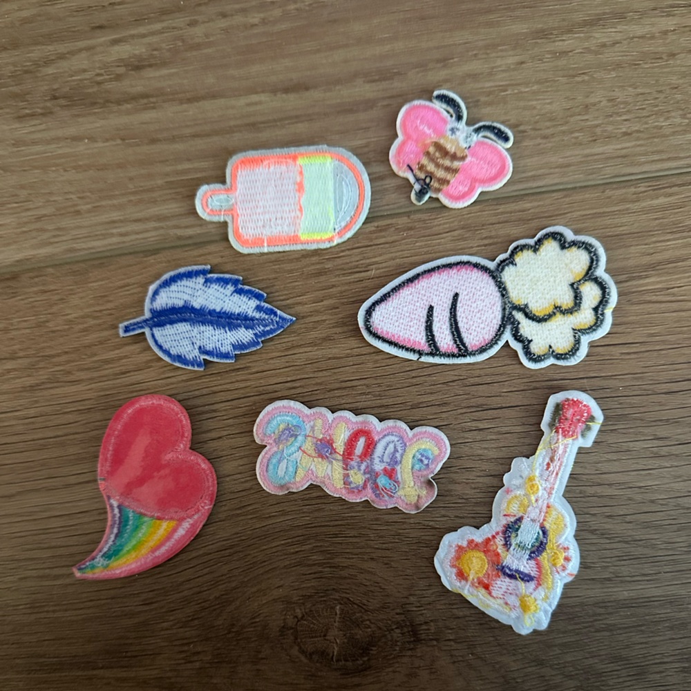 Colorful Embroidered Patch Set - Picture 2 of 2